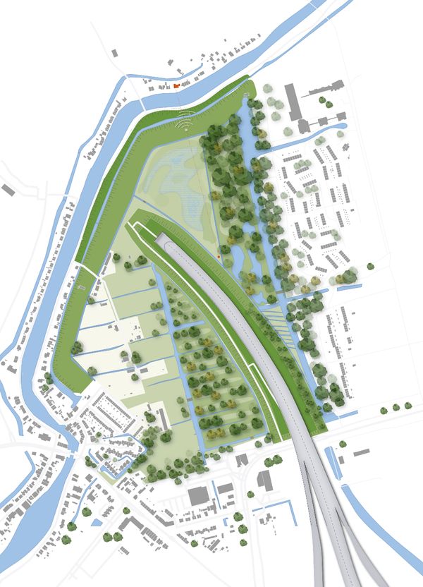 Base map of the Site plan